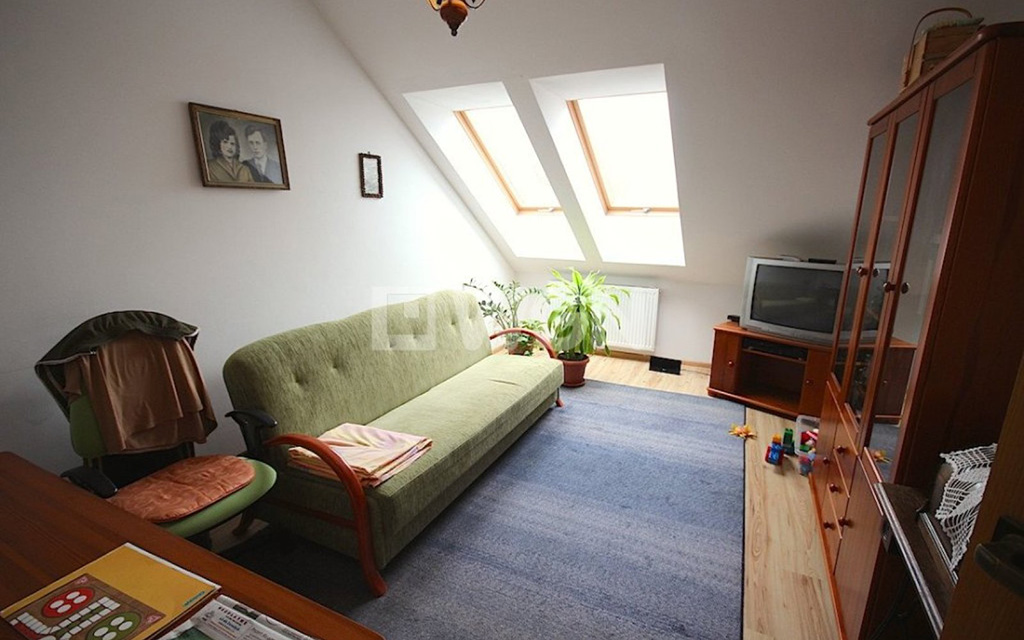 fragment poddasza w ekskluzywnej willi na wynajem Szczecin