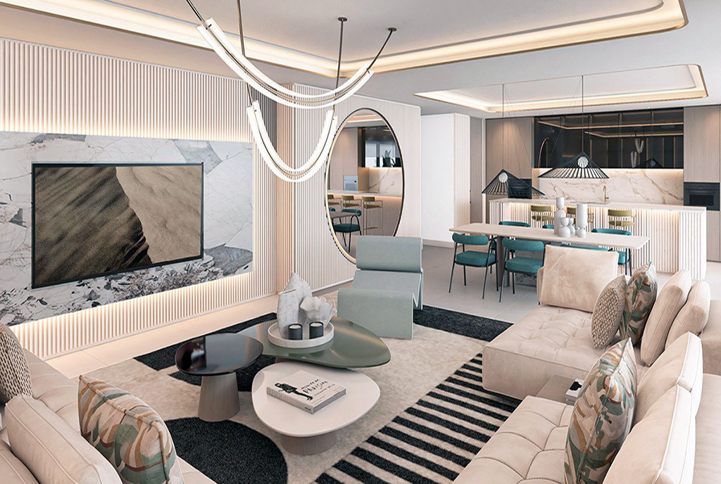 designerskie wnętrze luksusowej willi na sprzedaż Hiszpania (Marbella)