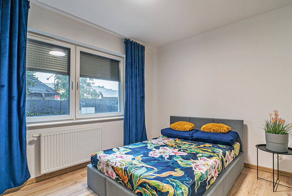fantastyczna sypialnia w ekskluzywnym apartamencie na wynajem Bolesławiec