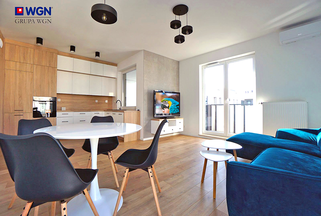 designerski salon w ekskluzywnym apartamencie do wynajęcia Konin