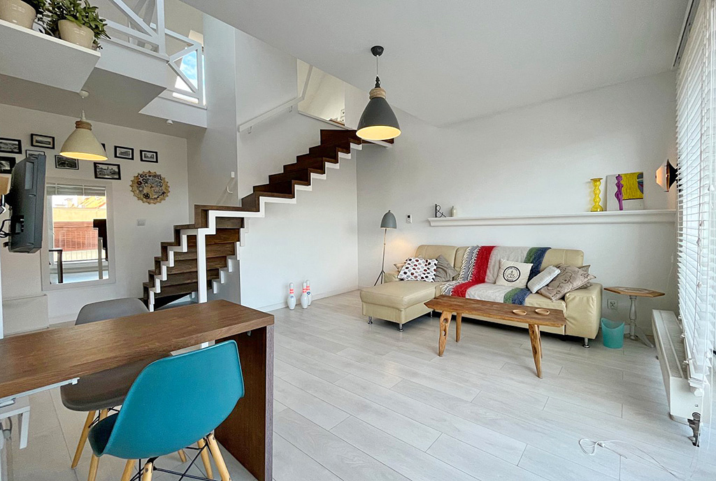 futurystyczny design wnętrza ekskluzywnego apartamentu do wynajęcia Szczecin