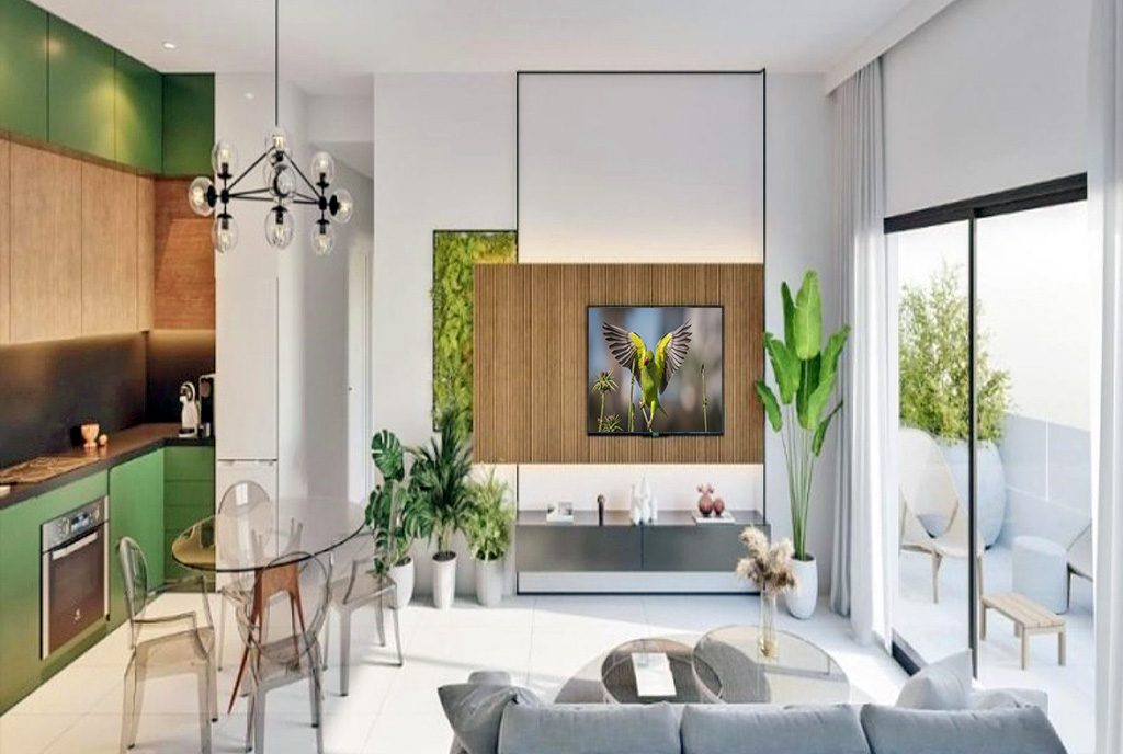 nowoczesna aranżacja wnętrza ekskluzywnego apartamentu do sprzedaży Hiszpania (San Miguel de Salinas)