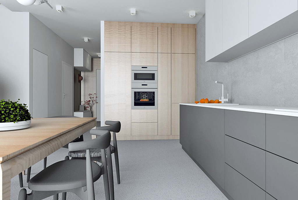 zabudowana kuchnia w ekskluzywnej rezydencji do sprzedaży Rzeszów (okolice)