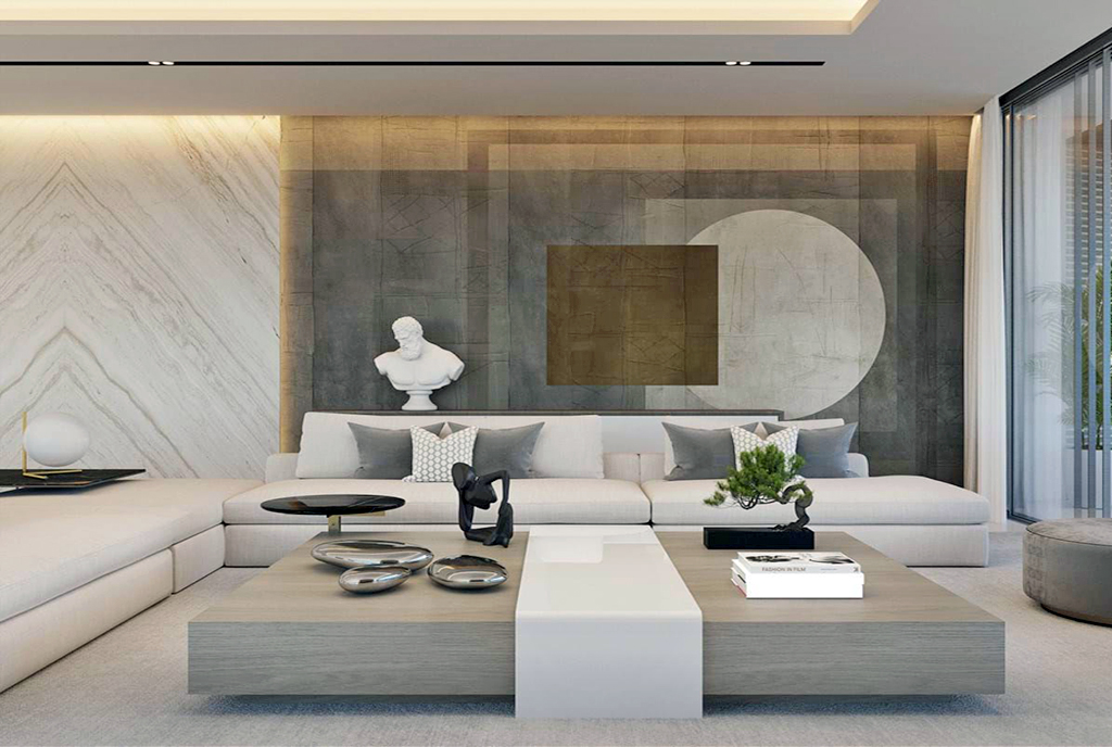 jeden z pokoi w luksusowej willi na sprzedaż Hiszpania (Benahavís)