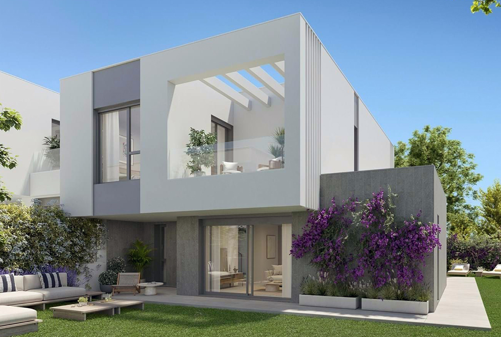 nowoczesna bryła ekskluzywnej willi do sprzedaży Hiszpania (Marbella)