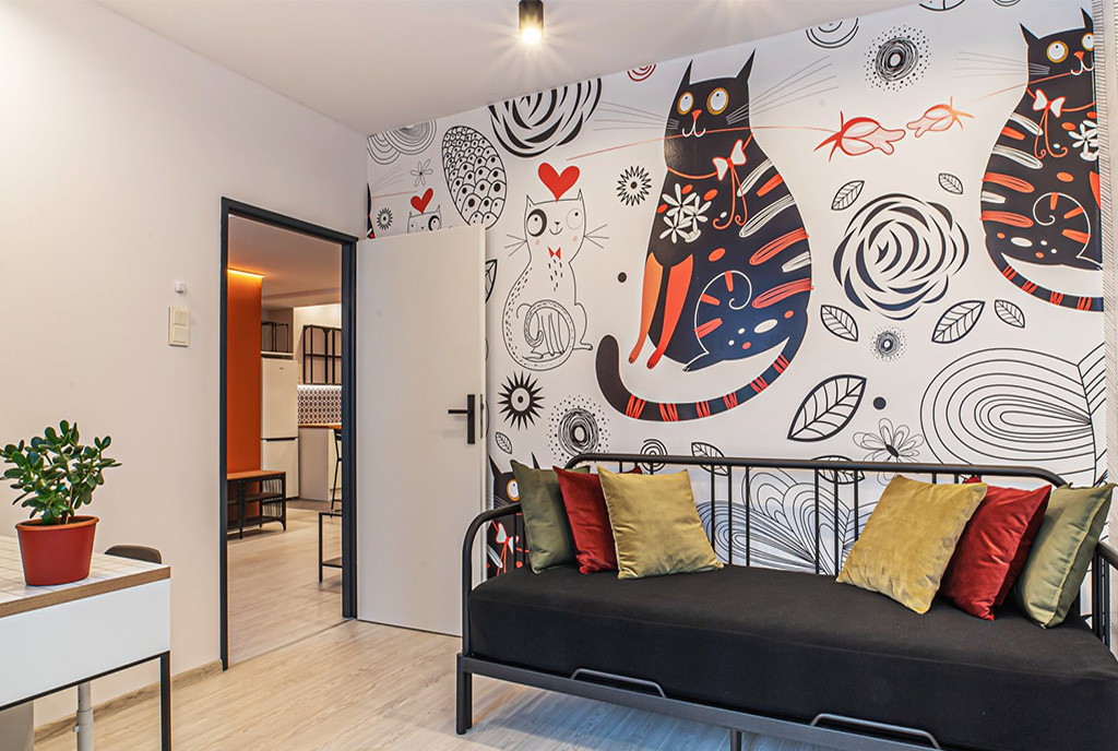 nowoczesny pokój w luksusowym apartamencie na wynajem Bolesławiec