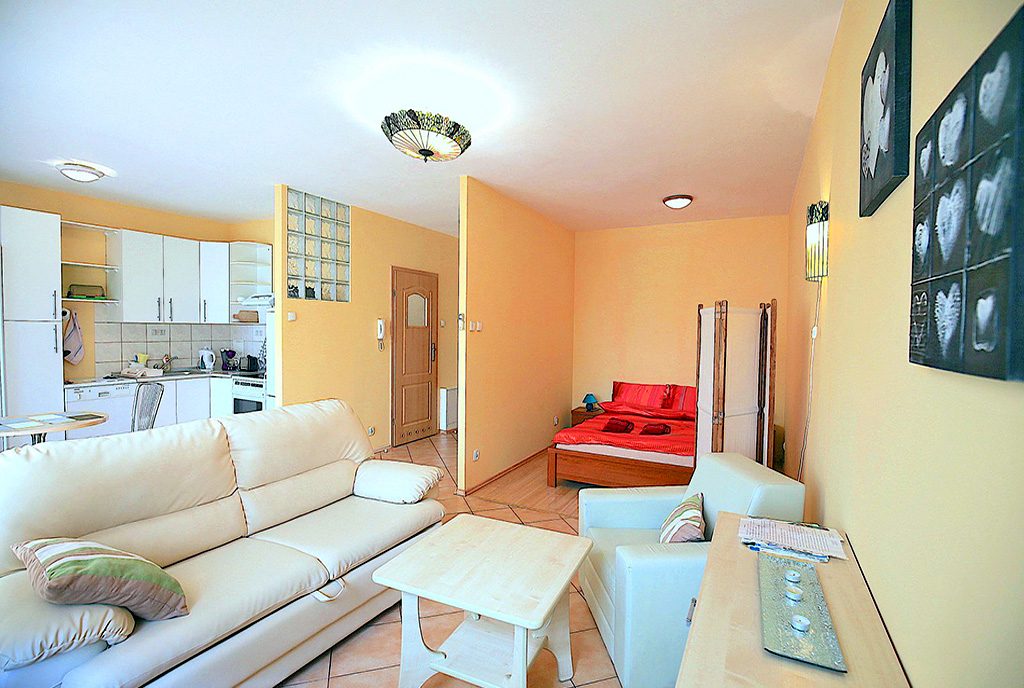 inna perspektywa komfortowego wnętrza ekskluzywnego apartamentu na wynajem Szczecin