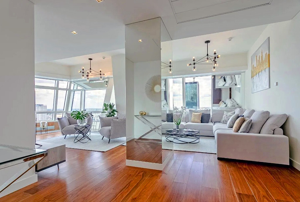 komfortowe wnętrze luksusowego apartamentu do wynajmu Warszawa