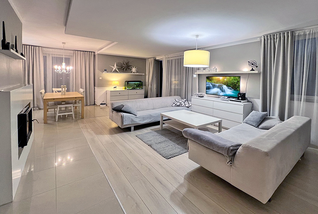 elegancki salon w ekskluzywnej willi do sprzedaży Wałbrzych (okolice)