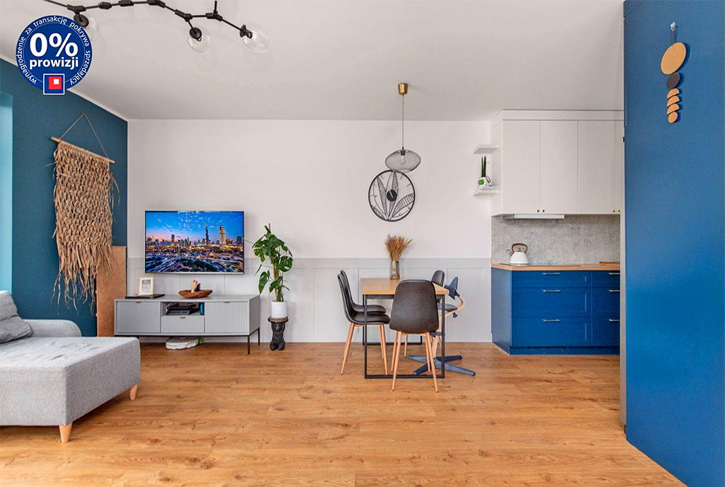 komfortowy pokój dzienny w ekskluzywnej willi do sprzedaży Gdynia (okolice)