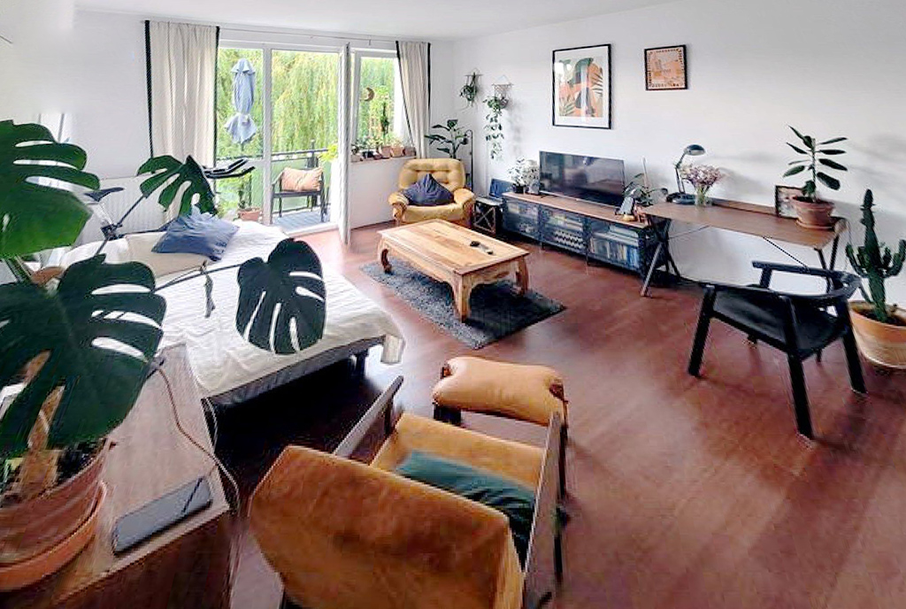 kameralny salon w ekskluzywnym apartamencie do sprzedaży Gdańsk