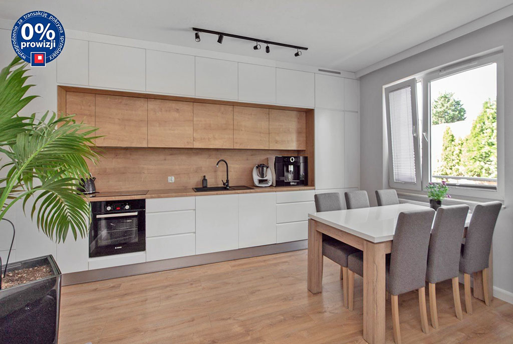 zabudowana kuchnia w ekskluzywnym apartamencie na sprzedaż Gdańsk