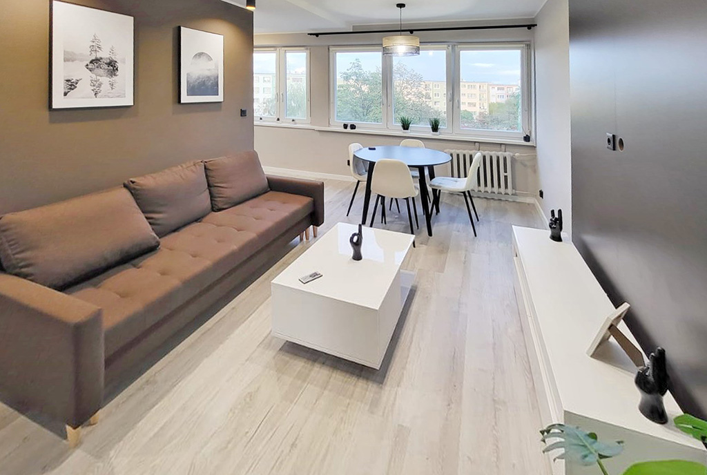 elegancki pokój dzienny w ekskluzywnym apartamencie do sprzsedaży apartamenty do sprzedaży, apartamenty na sprzedaż, apartamenty Kalisz sprzedaż