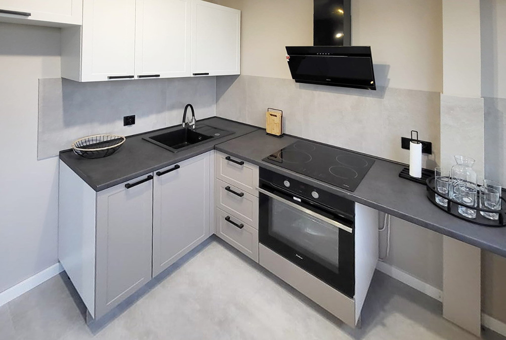 zabudowana kuchnia w ekskluzywnym, apartamencie na sprzedaż apartamenty do sprzedaży, apartamenty na sprzedaż, apartamenty Kalisz sprzedaż
