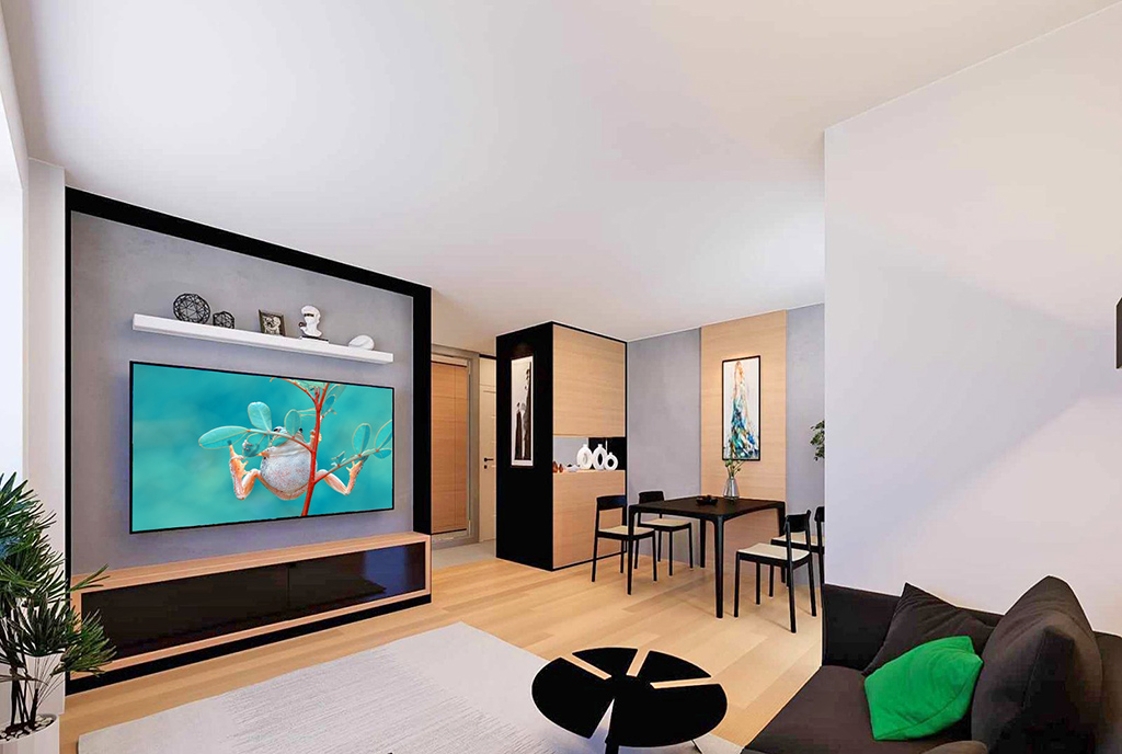 nowoczesny design wnętrza ekskluzywnego apartamentu do sprzedaży Kalisz