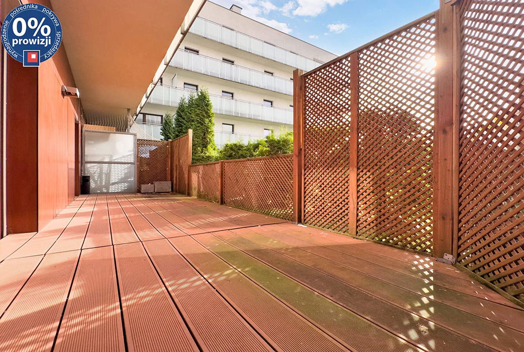 imponujący balkon przy ekskluzywnym apartamencie na sprzedaż Katowice (okolice)