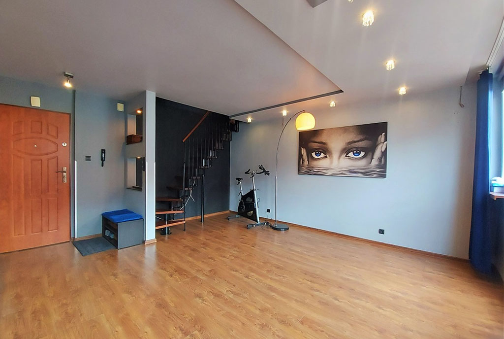 nowoczesna aranżacja wnętrza w ekskluzywnym apartamencie do sprzedaży Legnica