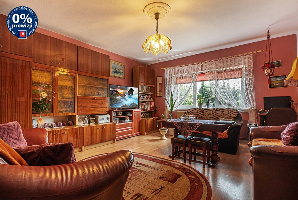 kameralny salon w ekskluzywnym apartamencie do sprzedaży Wrocław (okolice)