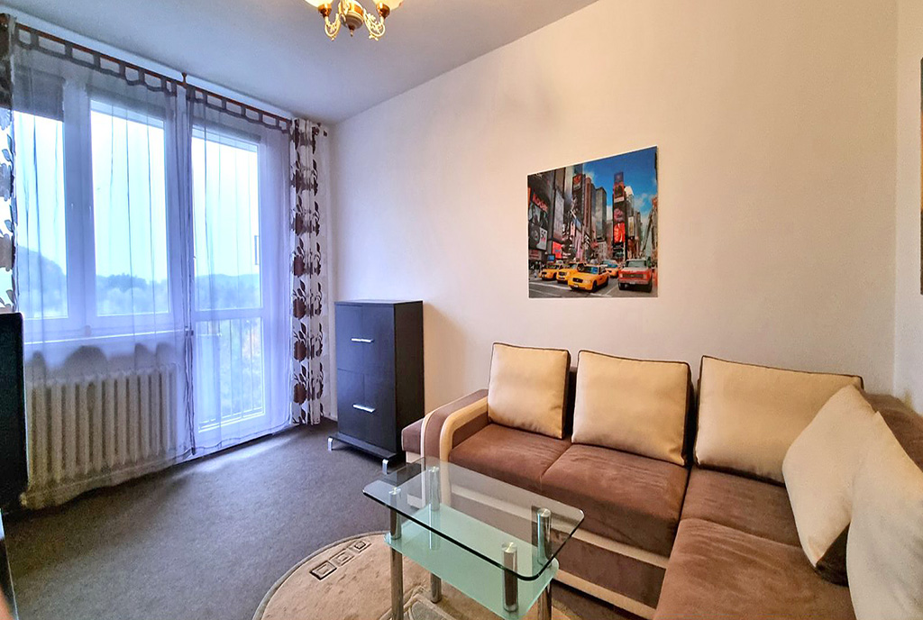 kameralny salon w ekskluzywnym apartamencie do wynajęcia Ustroń