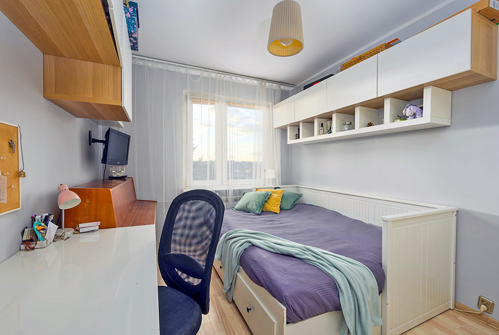 jedno z pomieszczeń w luksusowym apartamencie do sprzedaży Gdańsk