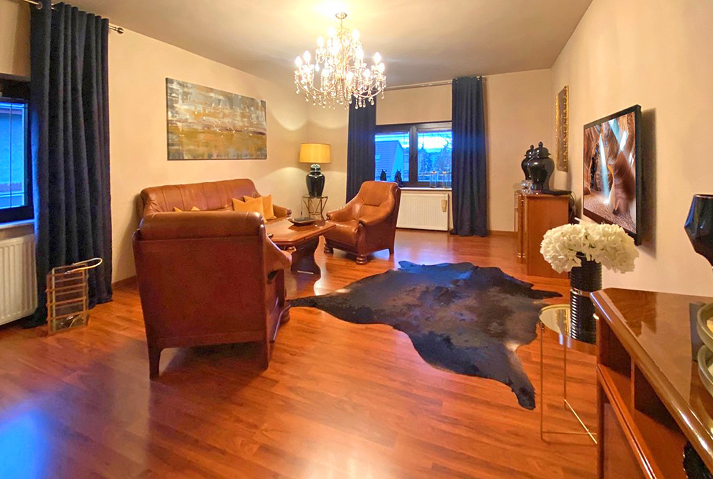 kameralny salon w ekskluzywnym apartamencie do sprzedaży Szczecin