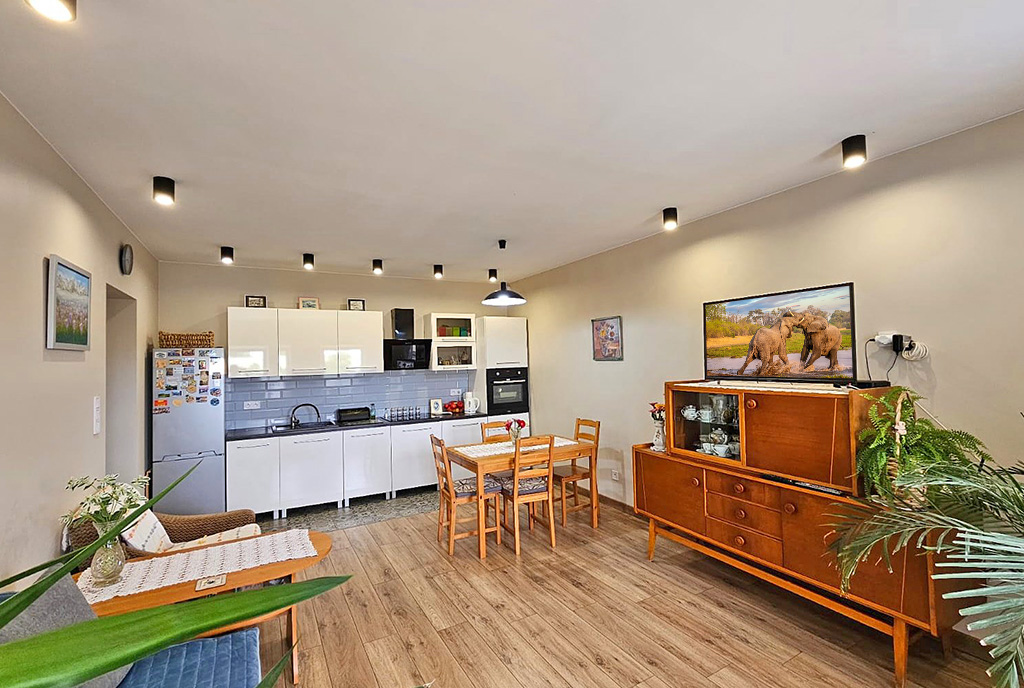 ciekawie zaaranżowane wnętrze ekskluzywnego apartamentu do sprzedaży Zielona Góra (okolice)