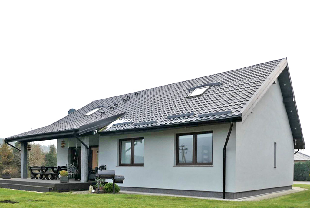 imponująca bryła ekskluzywnej willi na wynajem Kwidzyn