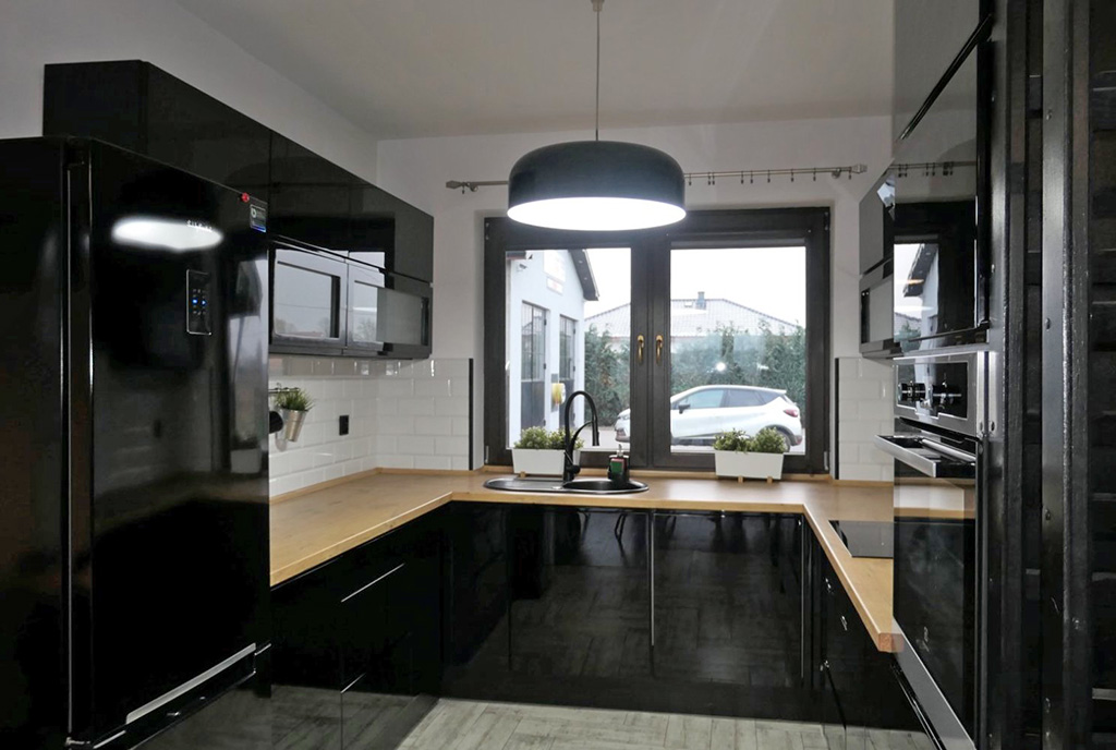 fragment wnętrza luksusowej willi do wynajmu Kwidzyn