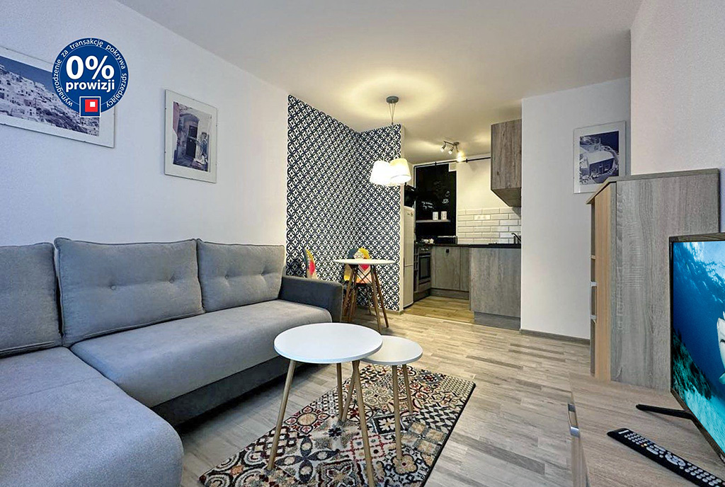 elegancki salon w ekskluzywnym apartamencie do sprzedaży Słupsk