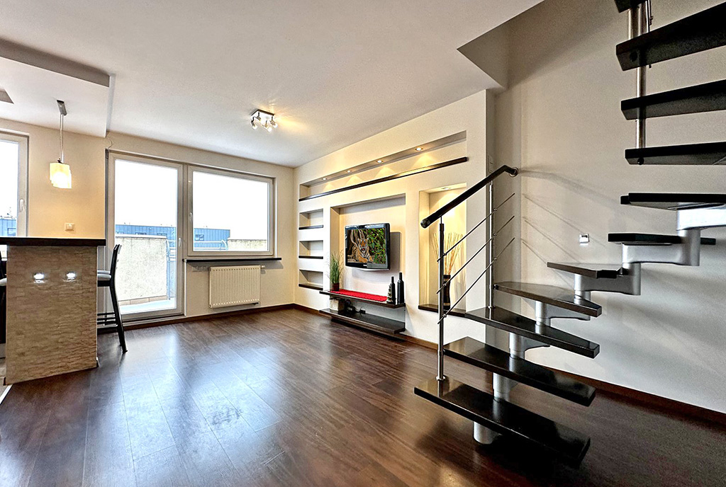 imponujące wnętrze ekskluzywnego apartamentu do sprzedaży Wrocław