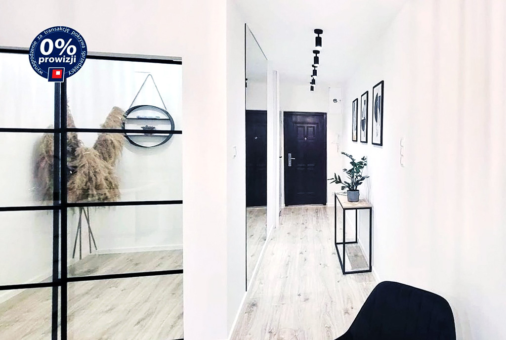 ogromny przedpokój w luksusowym apartamencie na sprzedaż Gdańsk