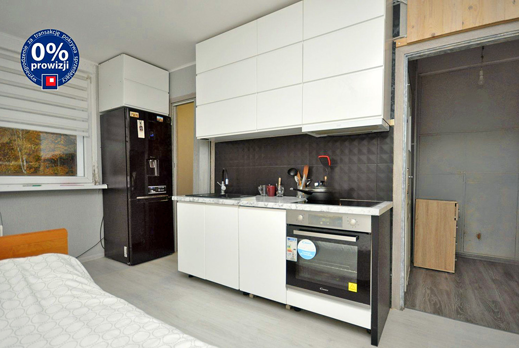 imponująca kuchnia w luksusowym apartamencie na sprzedaż Gdynia (okolice)