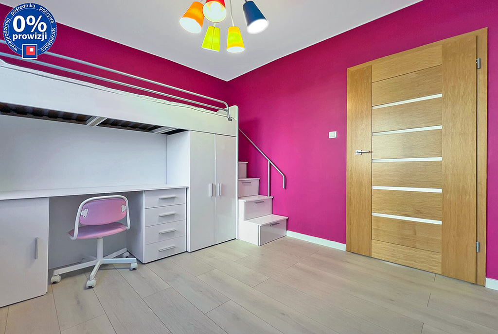 widok na pokój dla dziecka w ekskluzywnym apartamencie na sprzedaż Katowice