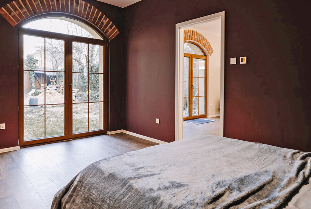 zaciszna sypialnia w ekskluzywnym apartamencie na sprzedaż Wrocław