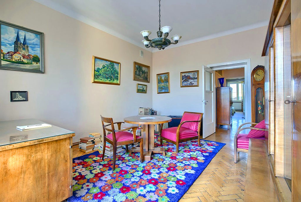 gustownie zaprojektowany pokój w luksusowym apartamencie na sprzedaż Częstochowa