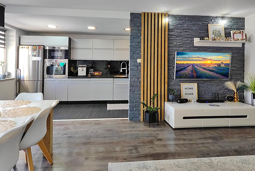 nowoczesne wnętrze ekskluzywnego apartamentu do sprzedaży Ełk