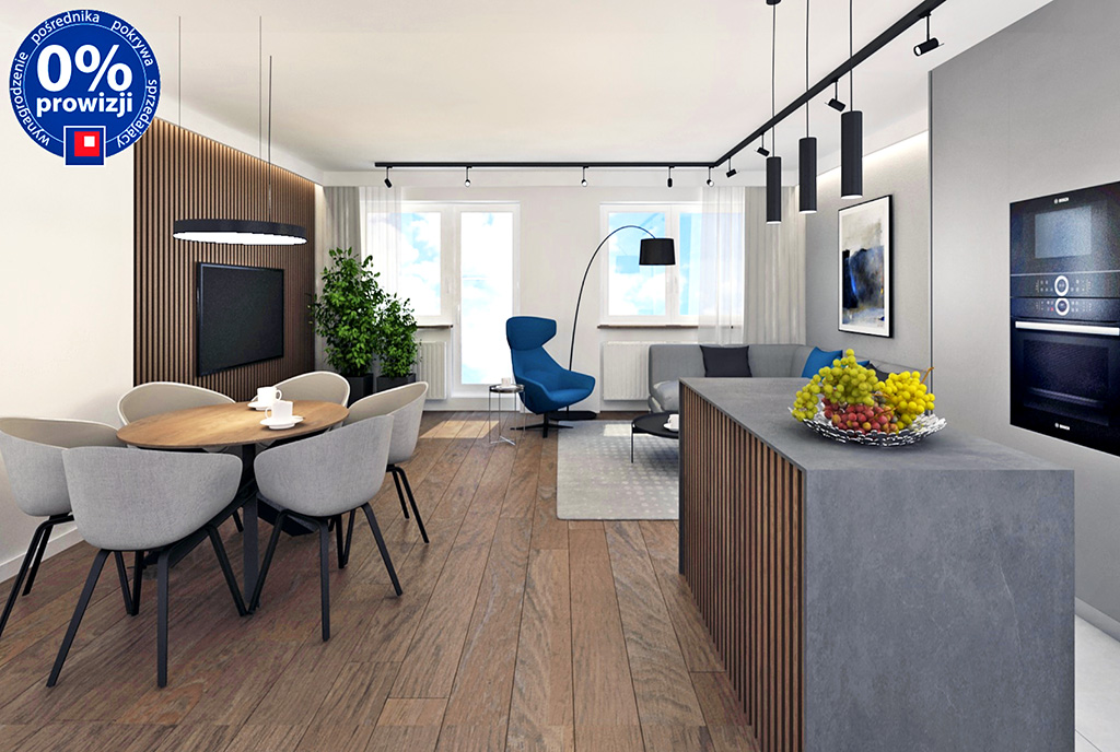 nowoczesny projekt ekskluzywnego apartamentu do sprzedaży Katowice