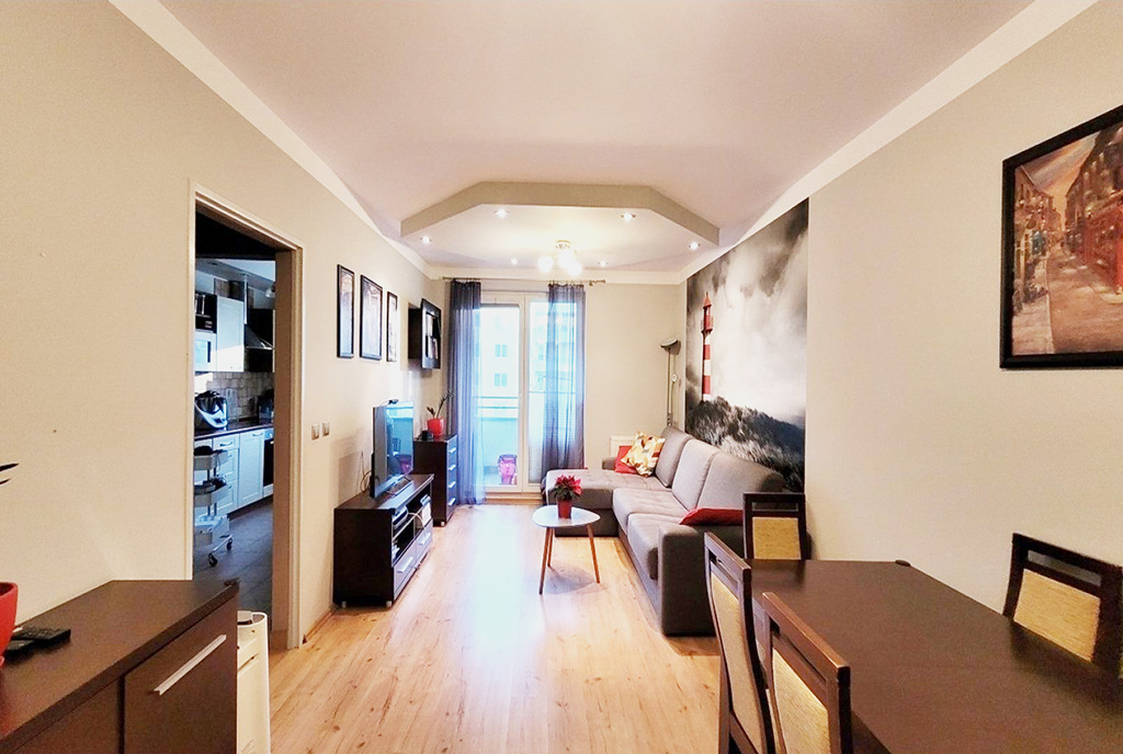 elegancki salon w ekskluzywnym apartamencie do sprzedaży Wrocław
