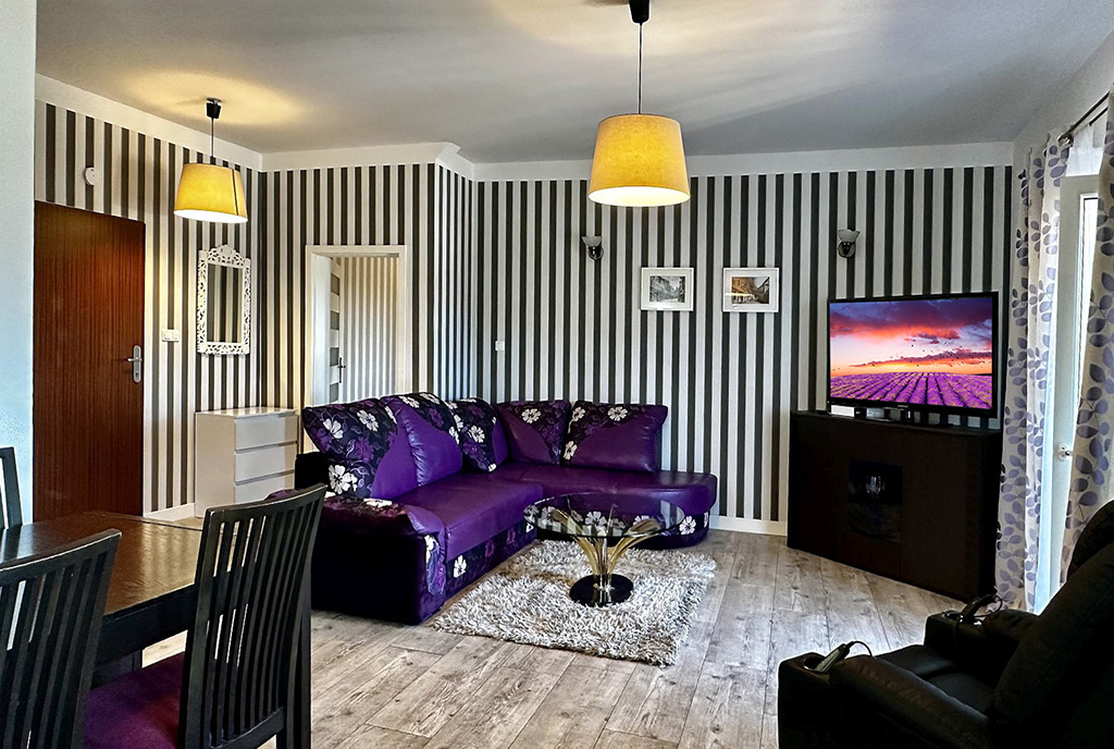 elegancka aranżacja wnętrza ekskluzywnego apartamentu do wynajęcia Słupsk