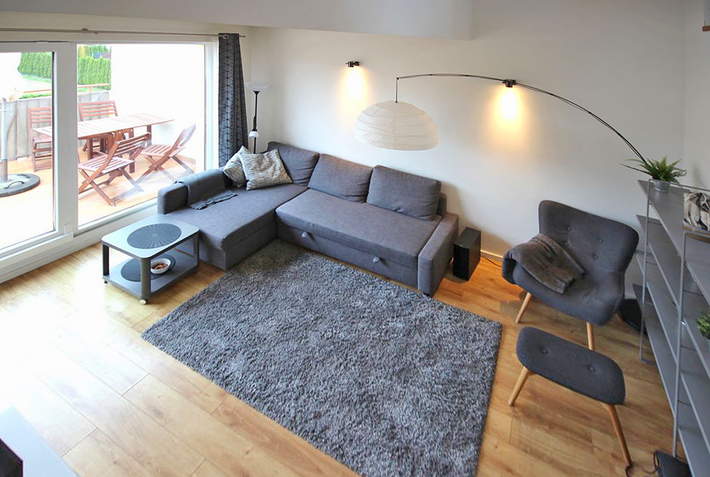 rzut z góry na ekskluzywny apartament na wynajem Szczecin