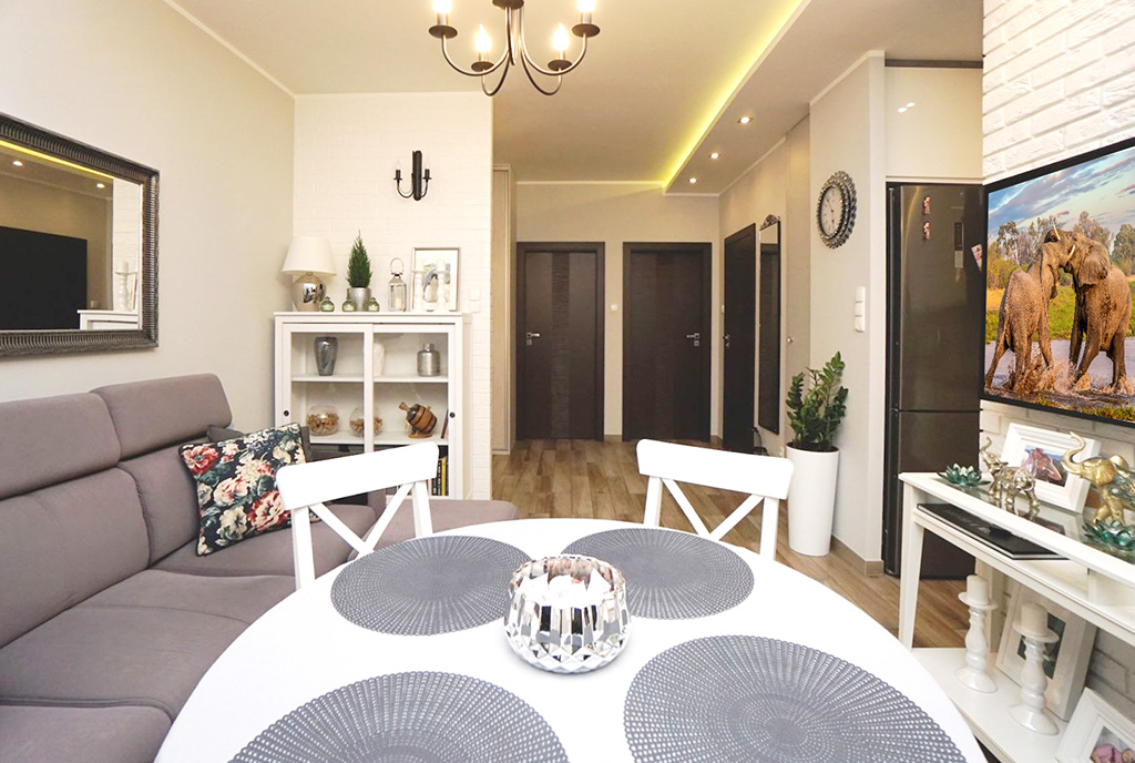 kameralne wnętrze ekskluzywnego apartamentu do sprzedaży Konin