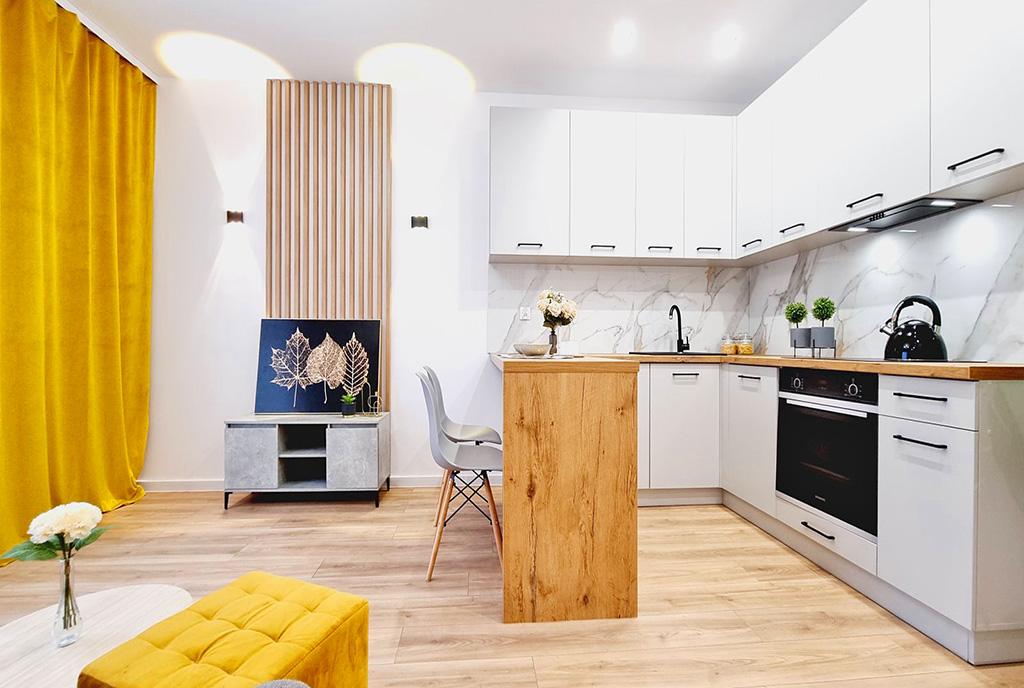 nowoczesne wnętrze ekskluzywnego apartamentu do sprzedaży Mielec
