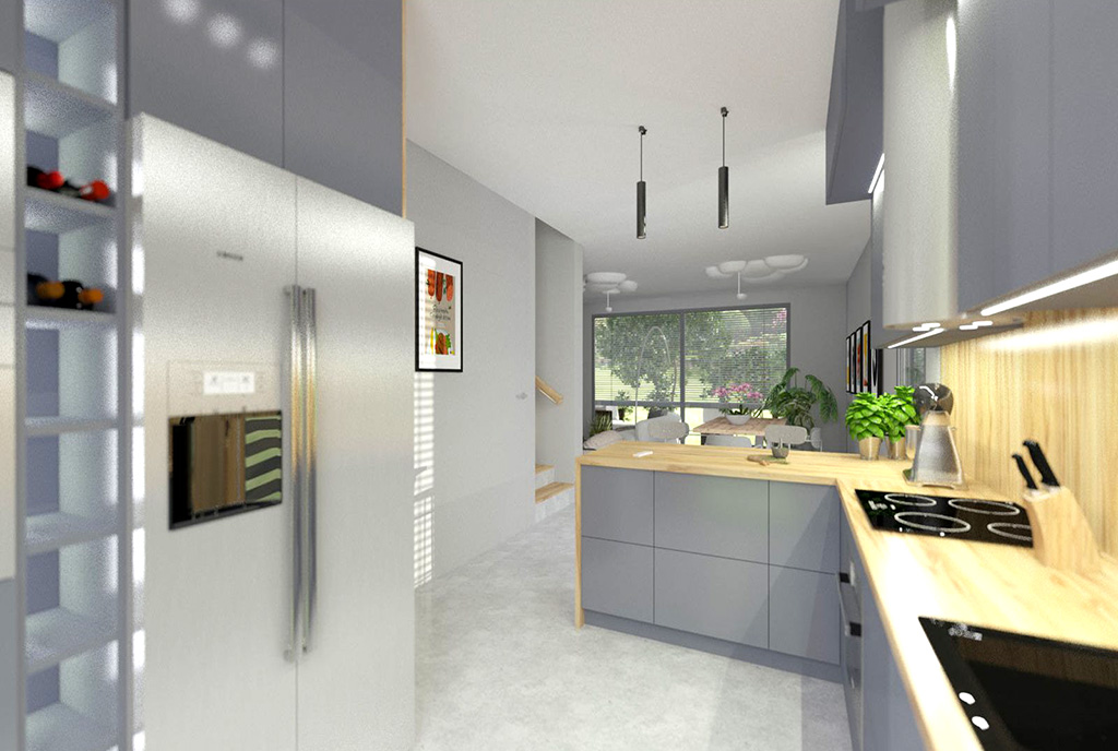 fantastyczna kuchnia w luksusowej willi na sprzedaż Bielsko-Biała (okolice)