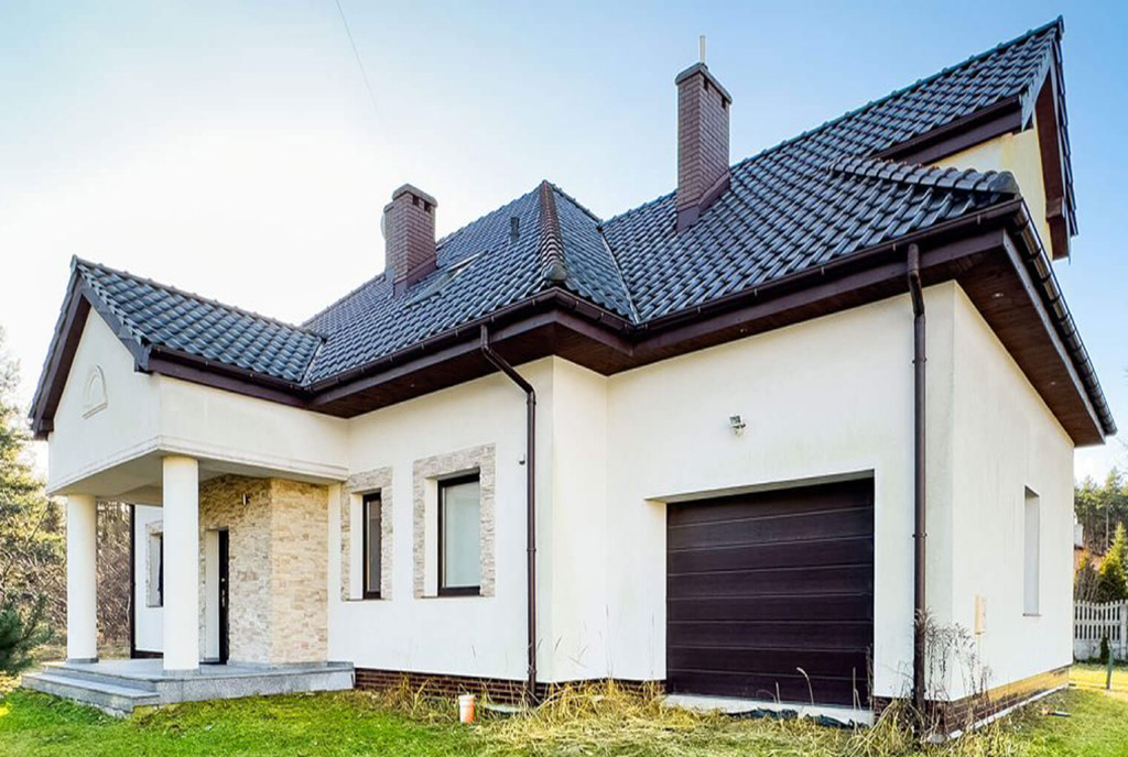 okazała architektura ekskluzywnej willi na sprzedaż Katowice (okolice)