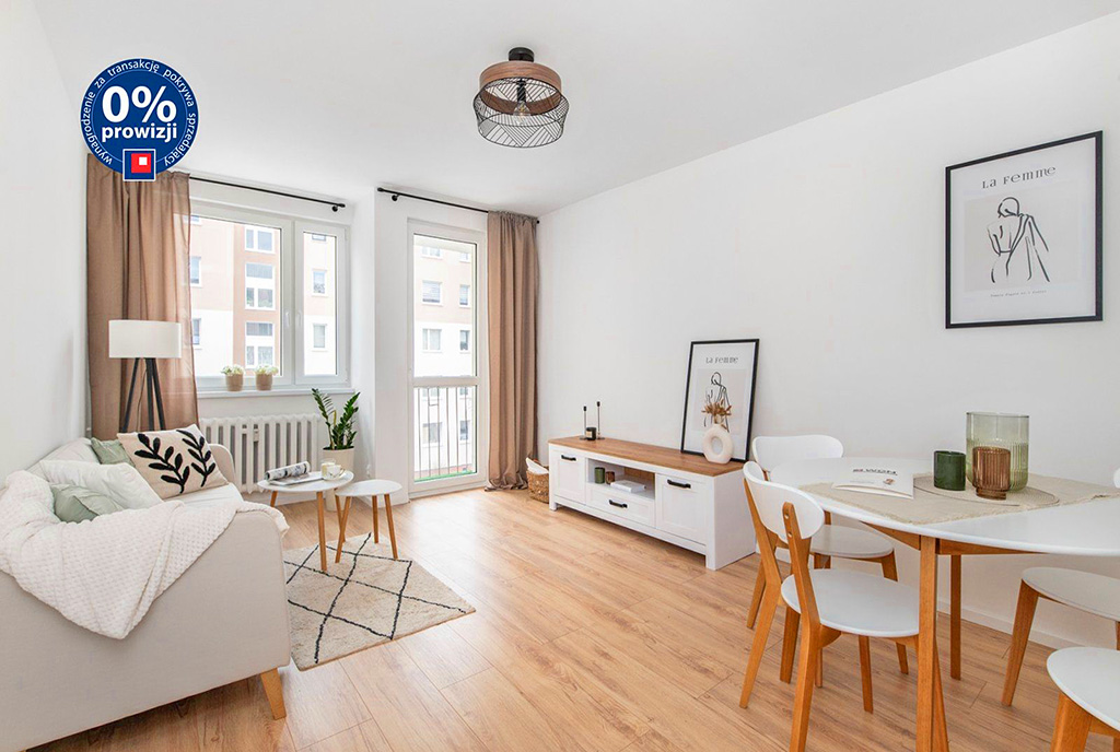 elegancki pokój gościnny w ekskluzywnym apartamencie do sprzedaży Gdynia (okolice)