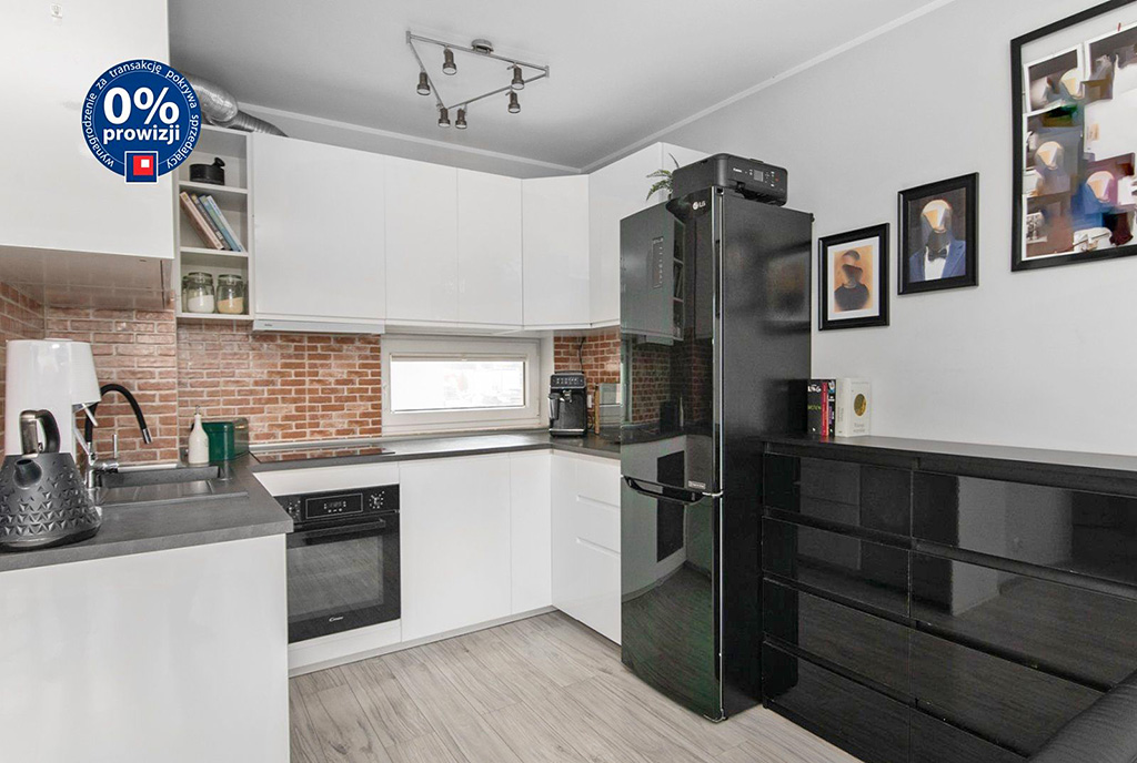 zabudowana kuchnia w luksusowym apartamencie na sprzedaż Gdynia (okolice)