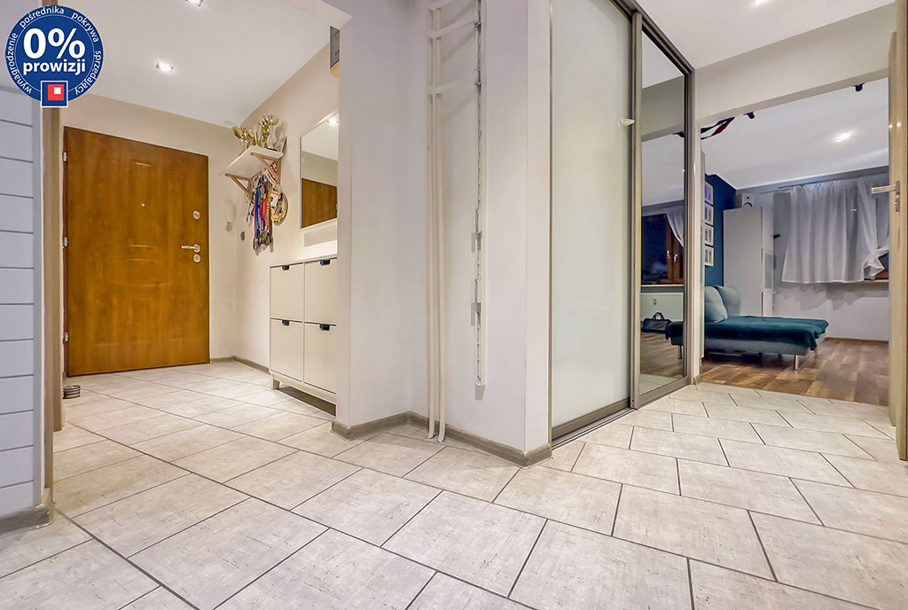 funkcjonalny hol w ekskluzywnym apartamencie n sprzedaż Katowice (okolice)