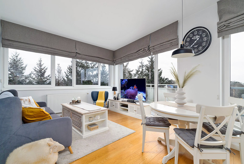 nowoczesny styl luksusowego apartamentu do sprzedaży Poznań (okolice)
