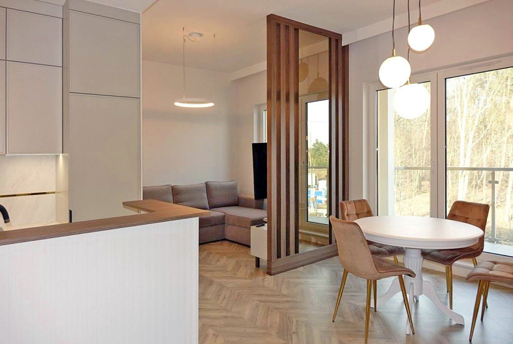 futurystyczny design luksusowego apartamentu na sprzedaż Toruń (okolice)