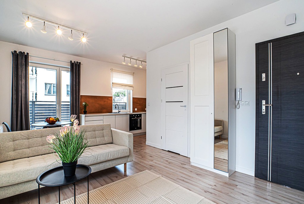 nowoczesne wnętrze ekskluzywnego apartamentu do wynajęcia Bolesławiec